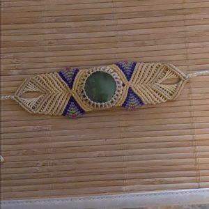 Beautiful hand made bracelet.